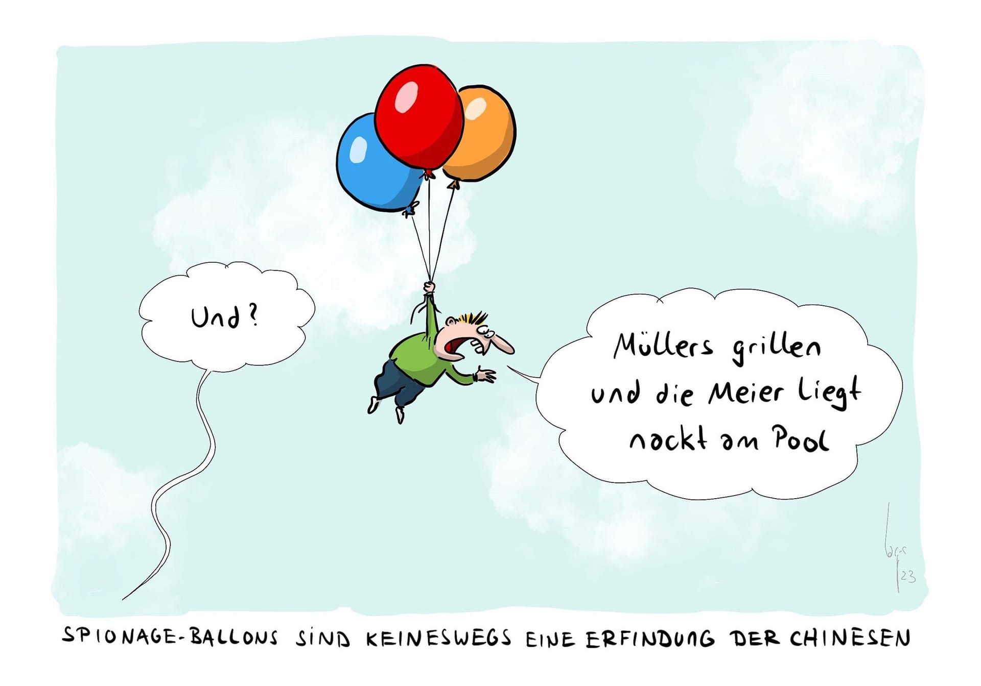 Wer die Spionage aus der Luft wirklich erfunden hat …
