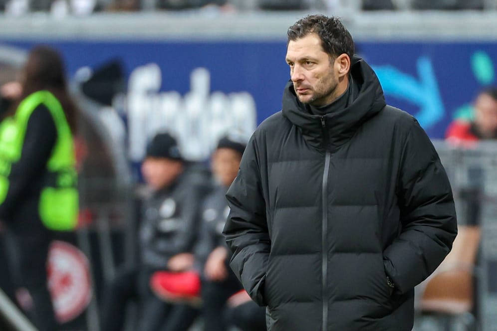 Sandro Schwarz: Der Trainer der Hertha erlebte die vierte Niederlage in Serie.