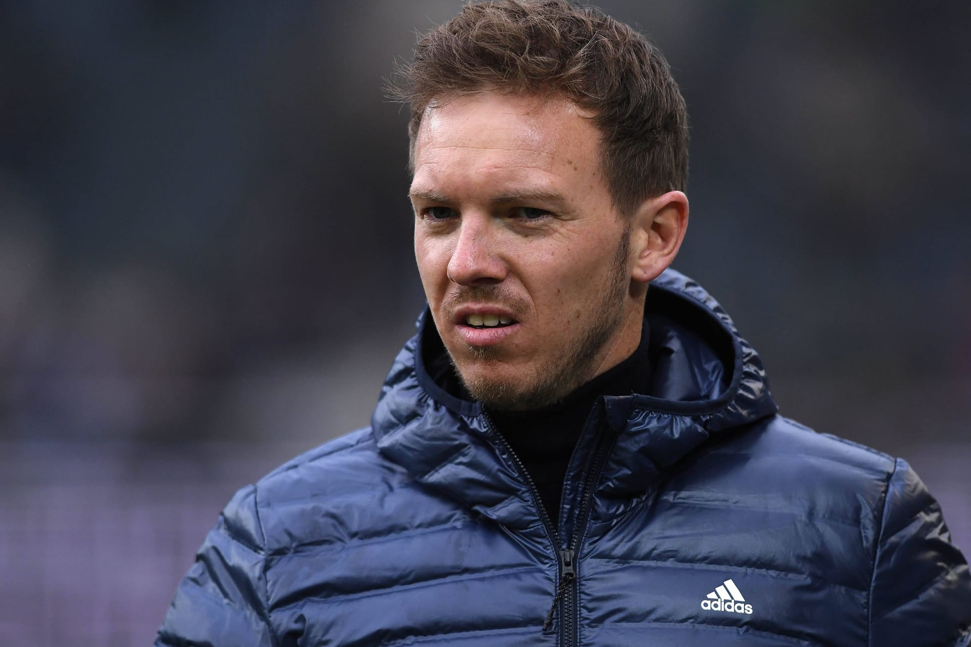 Julian Nagelsmann: Er rastete wegen der Roten Karte für Upamecano aus.