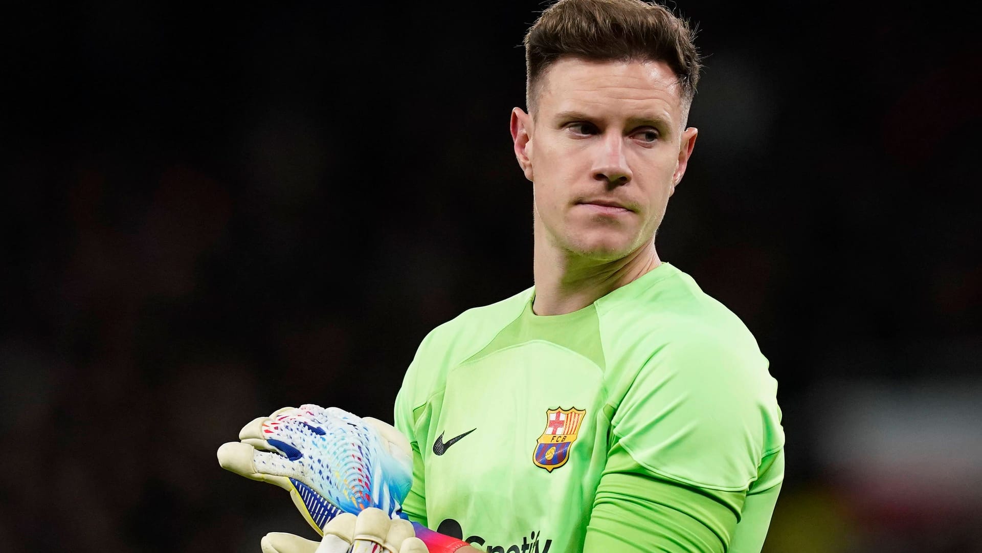Marc-André ter Stegen: Der Nationalspieler möchte während der Heim-EM zwischen den Pfosten stehen. Marc-André ter Stegen: Der Nationalspieler möchte während der Heim-EM zwischen den Pfosten stehen.