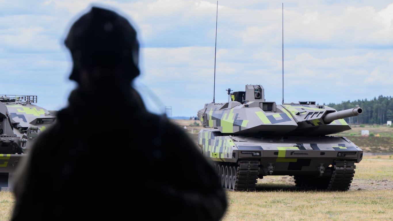 Der Panther-Panzer: Rheinmetall wertet den vergangenen Sommer vorgestellten Panther als stärksten Panzer weltweit.