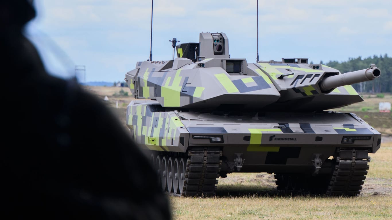 Der Panther-Panzer: Rheinmetall wertet den vergangenen Sommer vorgestellten Panther als stärksten Panzer weltweit.