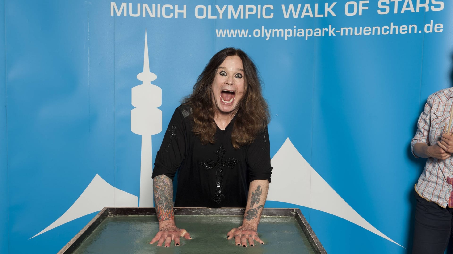 Ozzy Osbourne verewigte sich 2011 auf dem Walk of Stars in München: Jetzt wird er in der Stadt voraussichtlich nie mehr auftreten.