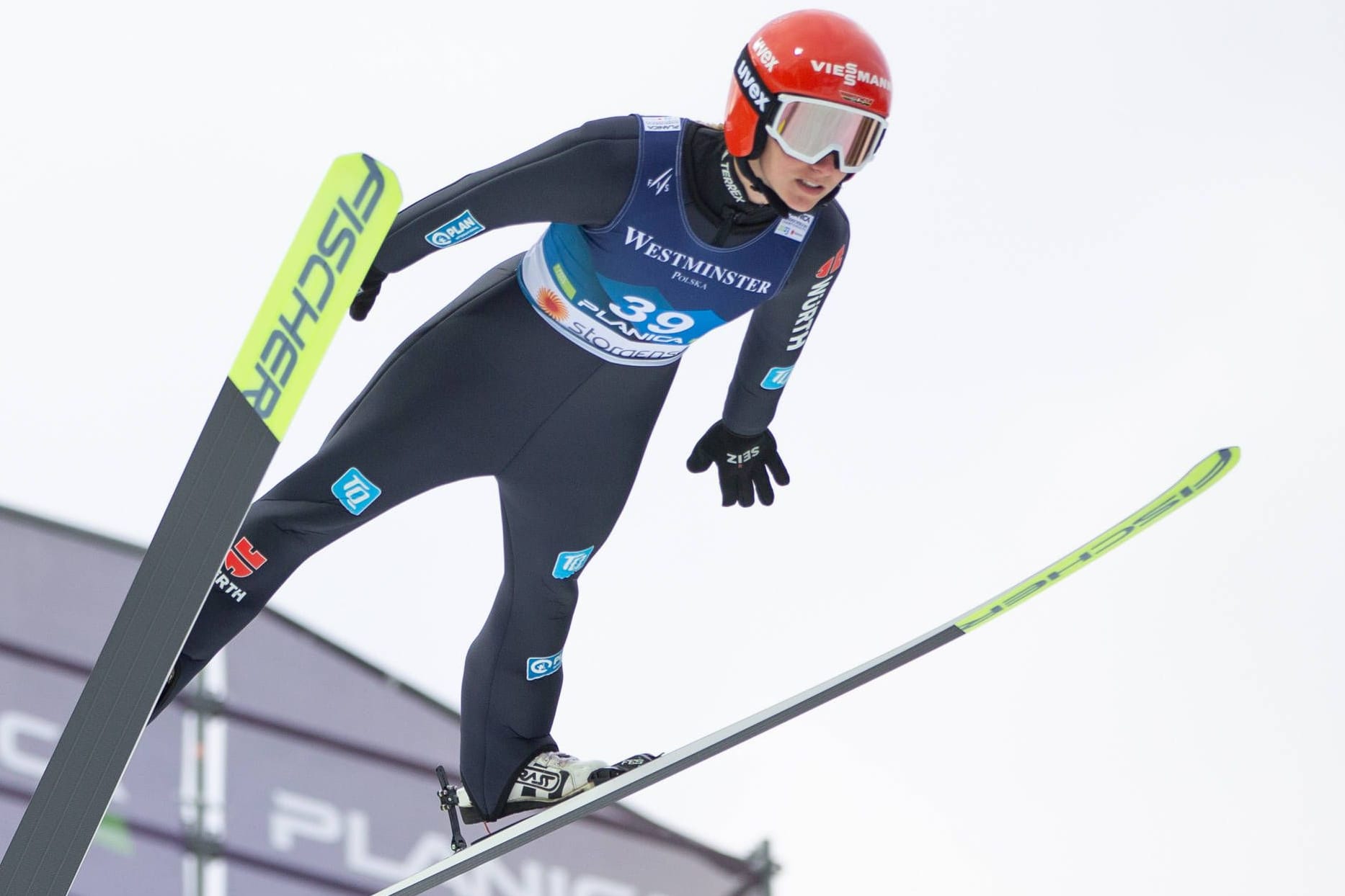 Starke Wettkämpfe in Planica: Katharina Althaus.