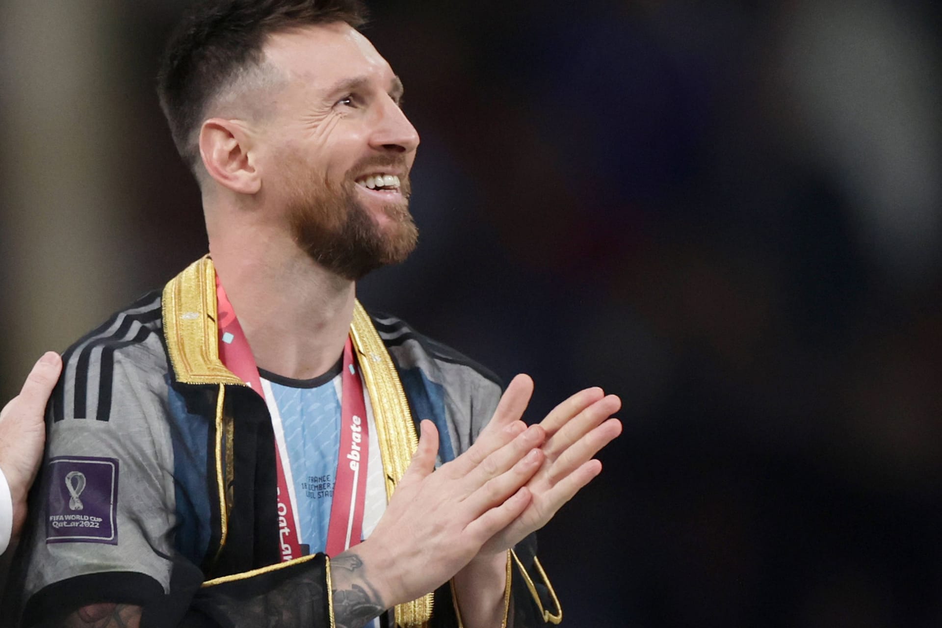 Lionel Messi: Er hat mit Argentinien die WM in Katar gewonnen.