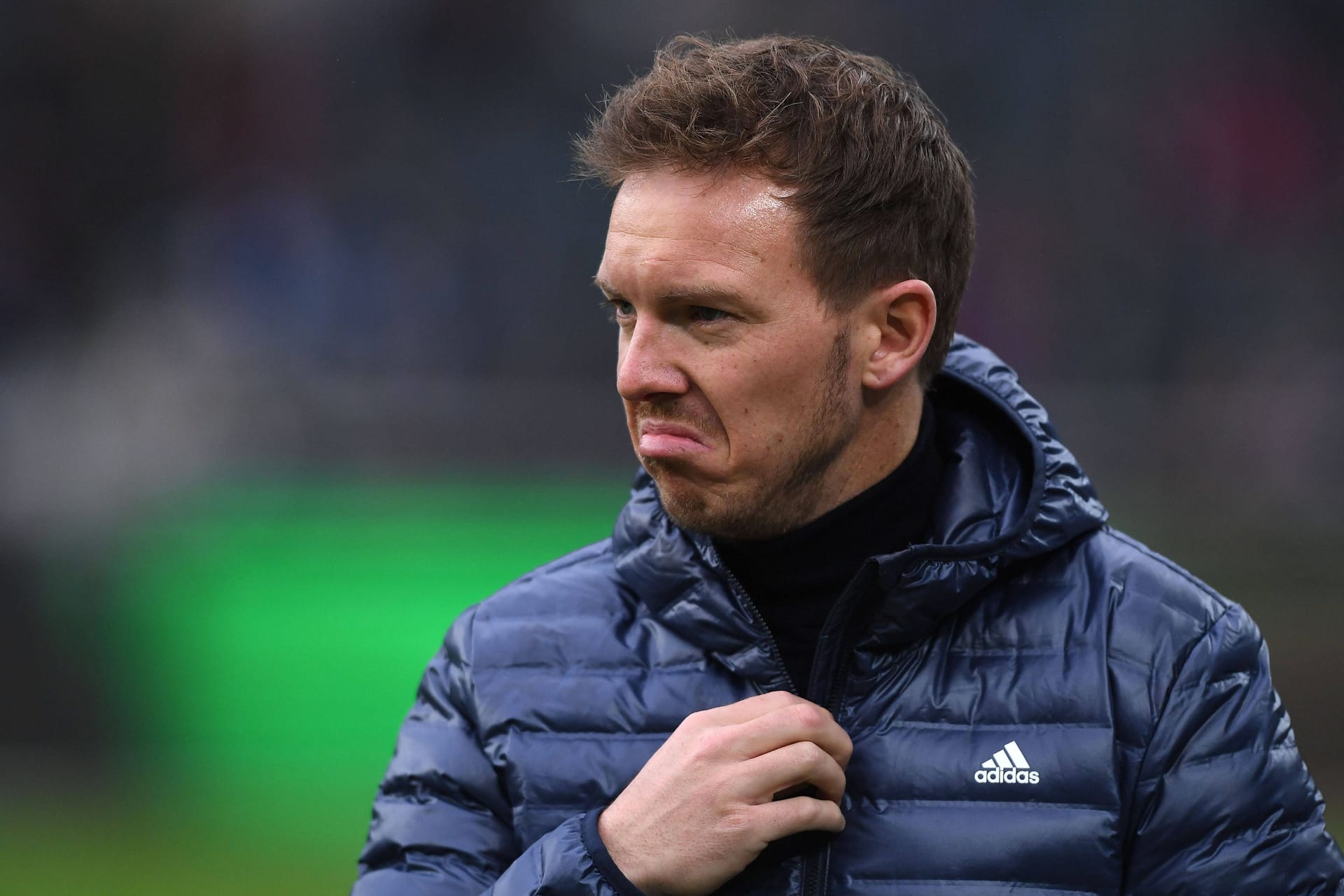 Julian Nagelsmann: Wegen einer Roten Karte verlor er die Fassung.