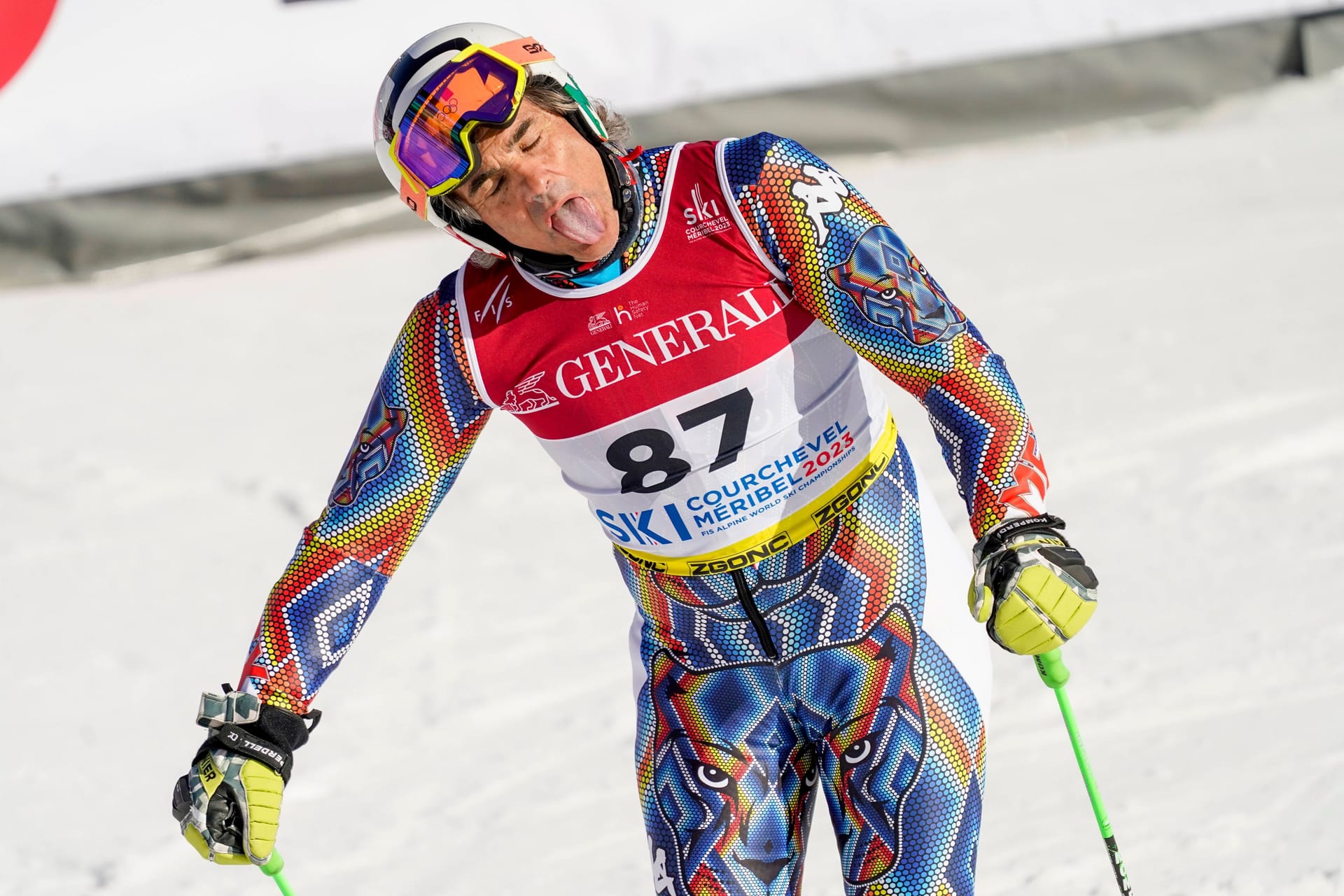 Das war es wohl: Hubertus von Hohenlohe-Langenburg nach seinem Ausscheiden beim Welt-Cup in Méribel.