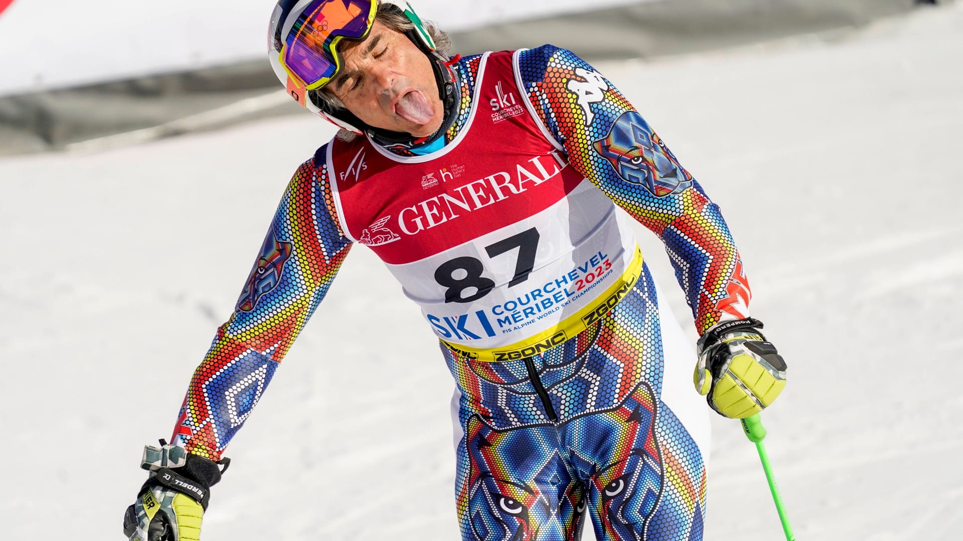 Das war es wohl: Hubertus von Hohenlohe-Langenburg nach seinem Ausscheiden beim Welt-Cup in Méribel.