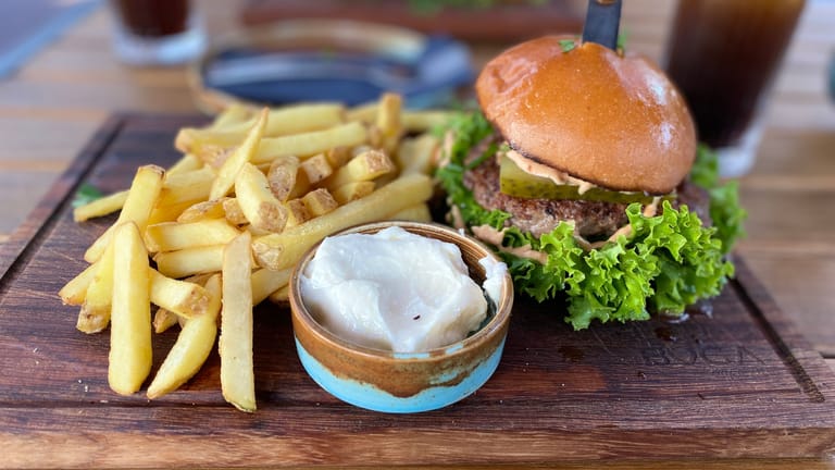 Die saftigen Burger der Boga Beef & gibt es direkt in der City von Hannover.