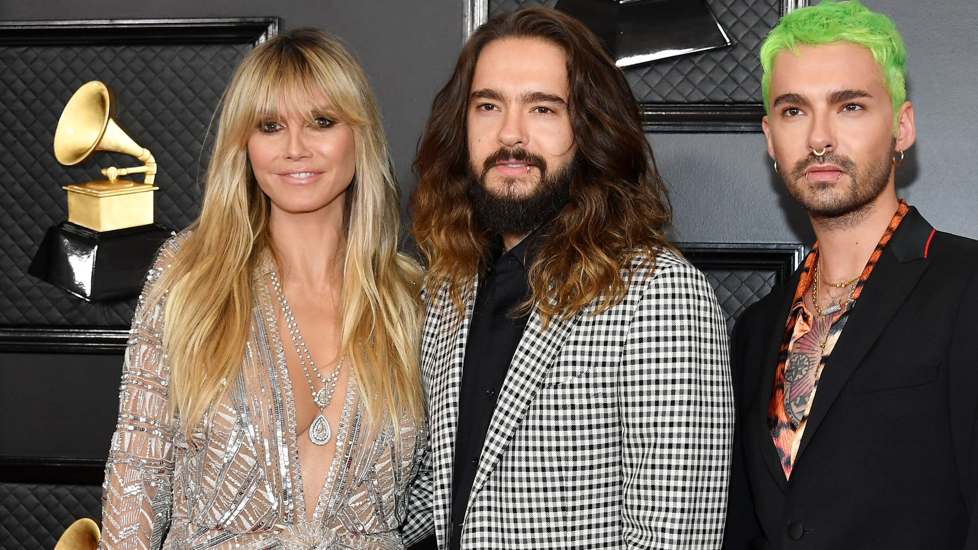 Heidi Klum mit Tom und Bill Kaulitz: Die Familie trauert um einen Hund.