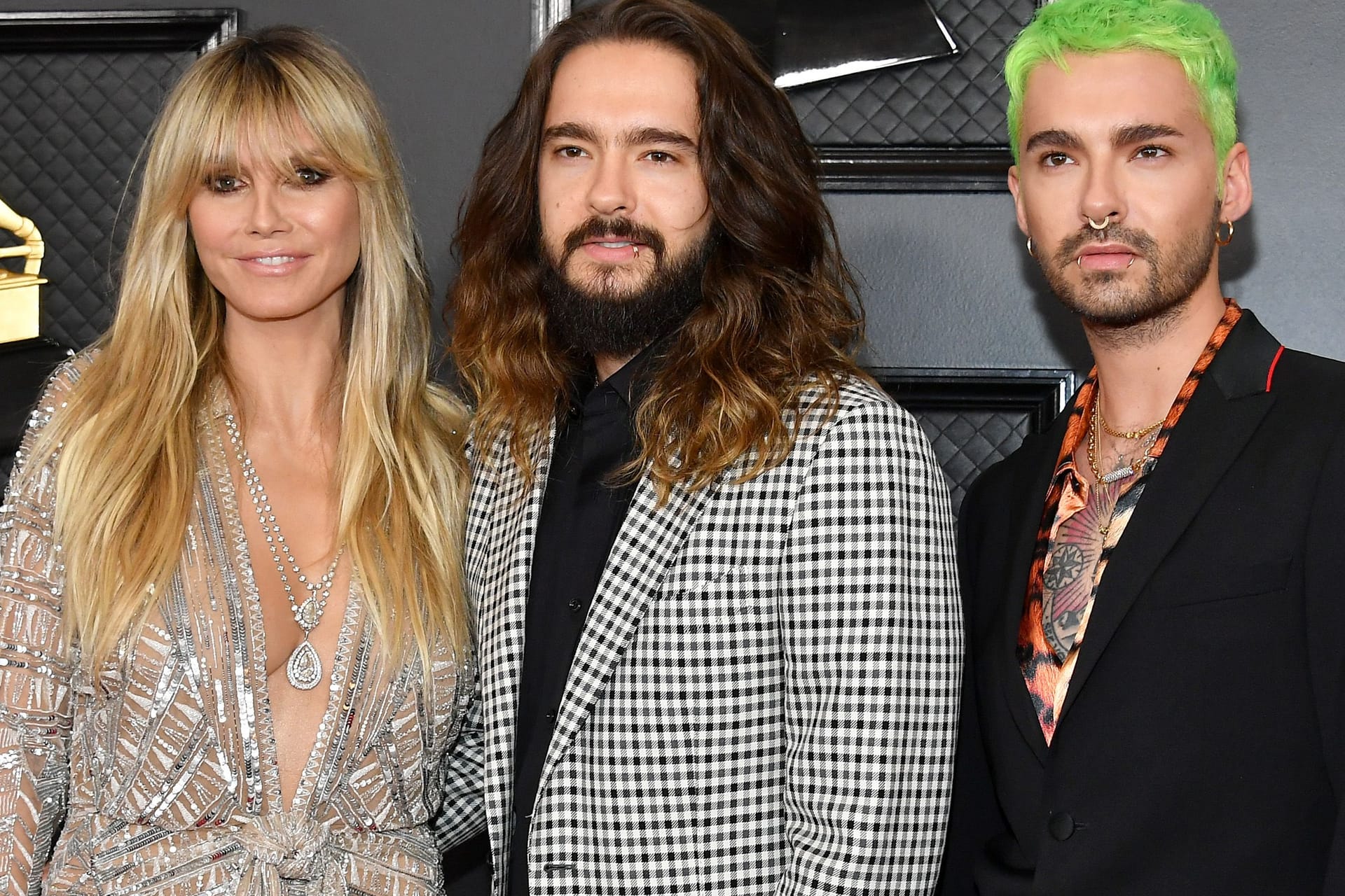 Heidi Klum mit Tom und Bill Kaulitz: Die Familie trauert um einen Hund.