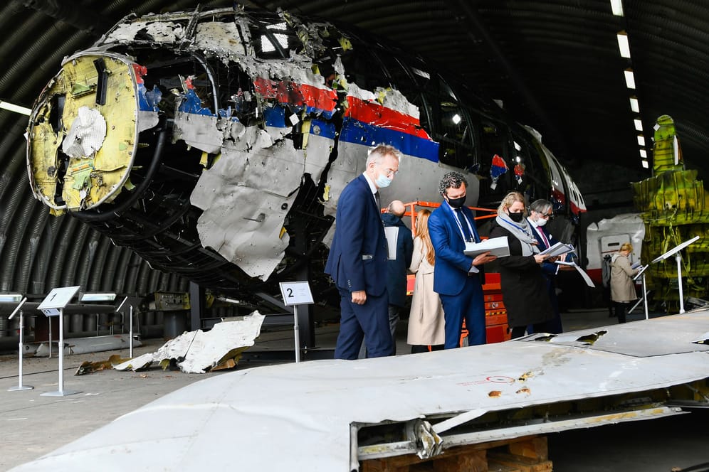 Wrack der MH17: Laut Ermittlern hatte Putin eine "aktive Rolle" beim Abschuss des Flugzeugs inne.