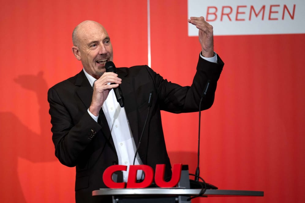 Carsten Meyer-Heder, Landesvorsitzender der CDU Bremen: Die nächste Bürgerschaftswahl ist am 14. Mai.