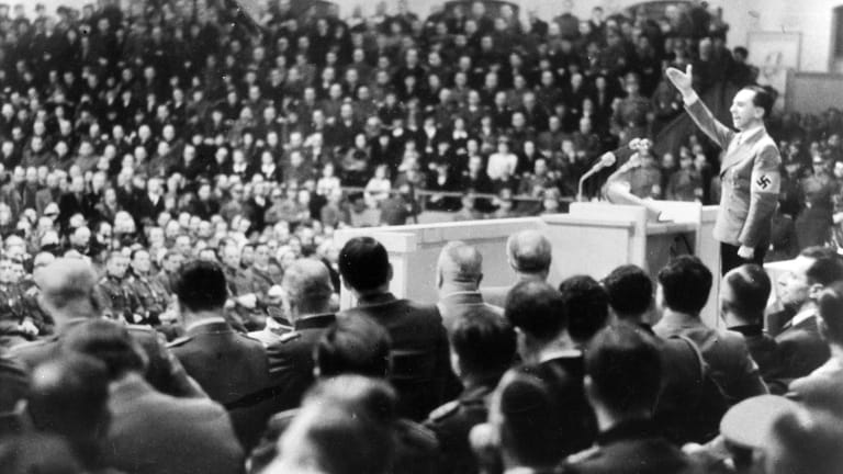 Joseph Goebbels: Im Berliner Sportpalast hielt er eine der berüchtigsten Reden des "Dritten Reichs".