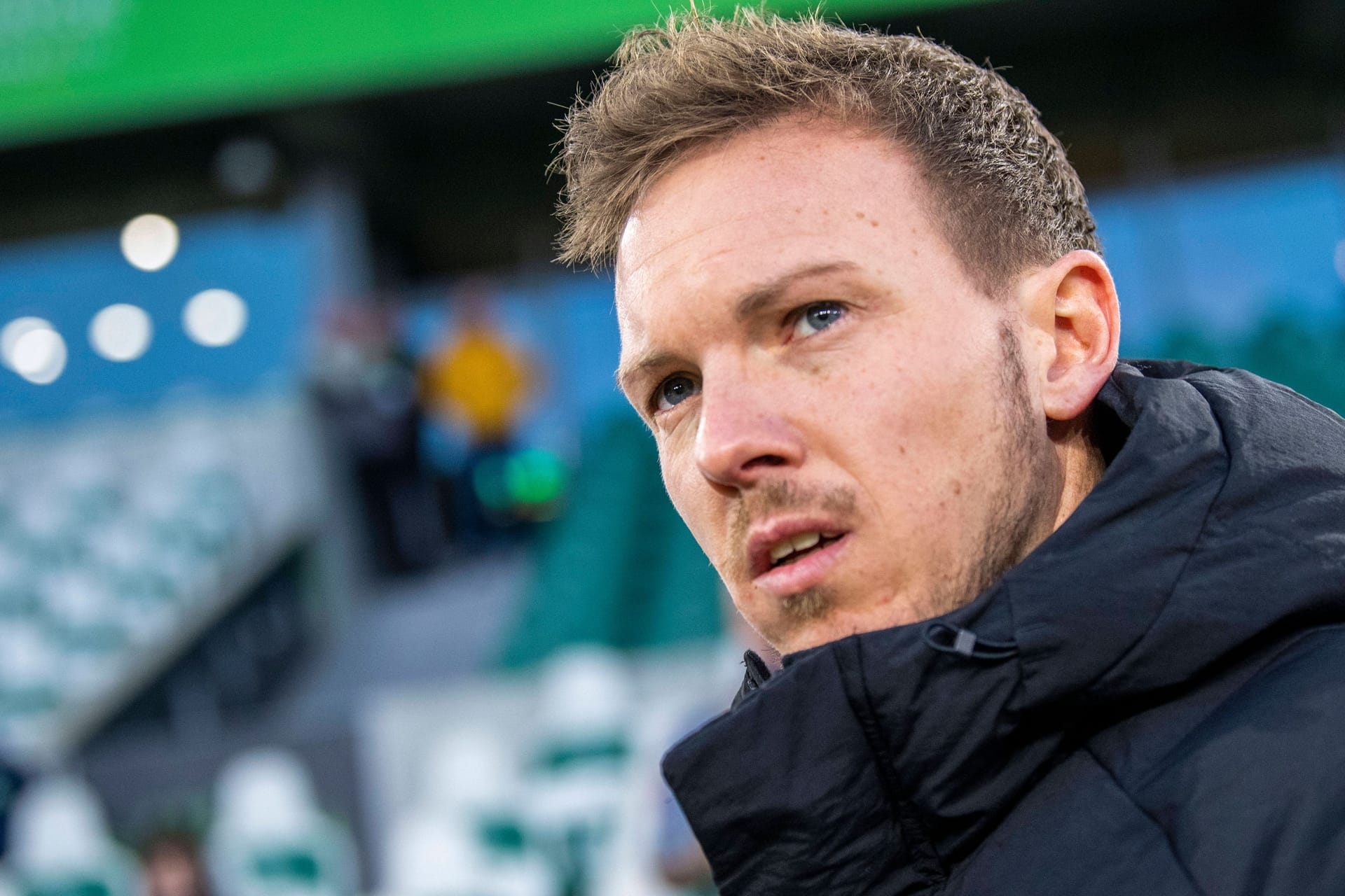 Julian Nagelsmann: Der Bayern-Trainer war vom Interview seines Torhüters nicht sonderlich angetan.