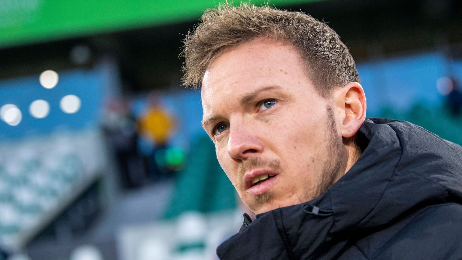 Julian Nagelsmann: Der Bayern-Trainer war vom Interview seines Torhüters nicht sonderlich angetan.