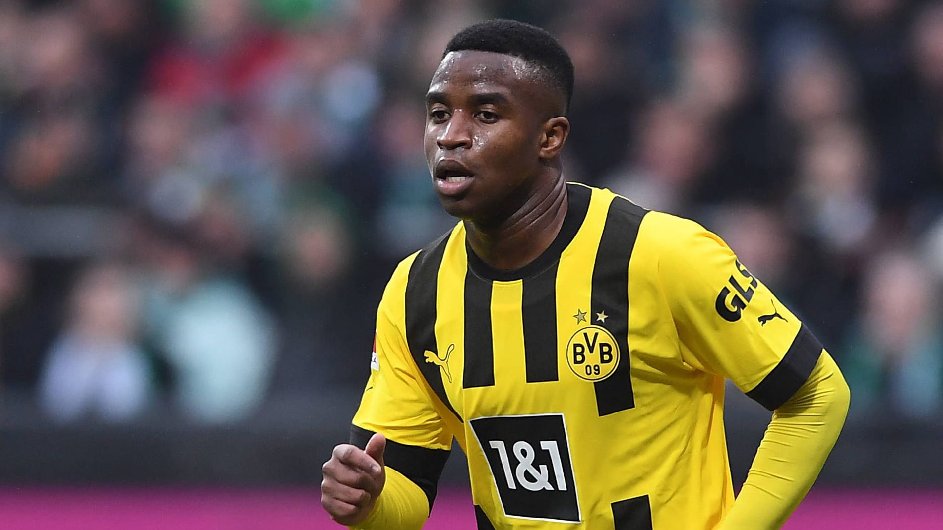 Youssoufa Moukoko: Der BVB-Stürmer ist derzeit verletzt.