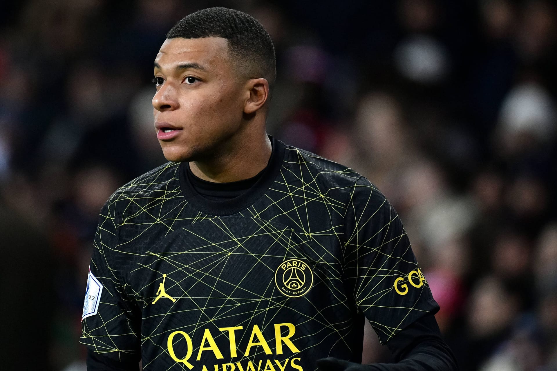 Kylian Mbappé: Der Franzose kommt gegen den FC Bayern von der Bank.