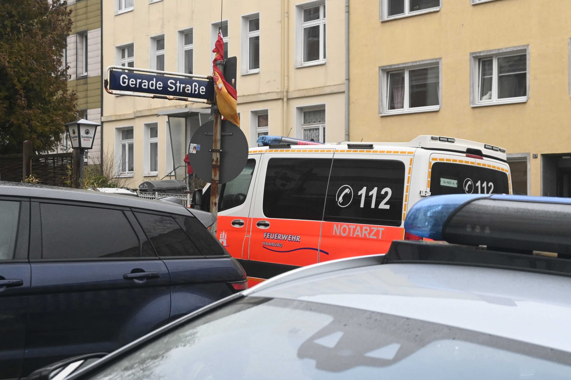 Bei einem Streit im Hamburger Phoenix-Viertel wurde eine Frau lebensgefärhlich verletzt.