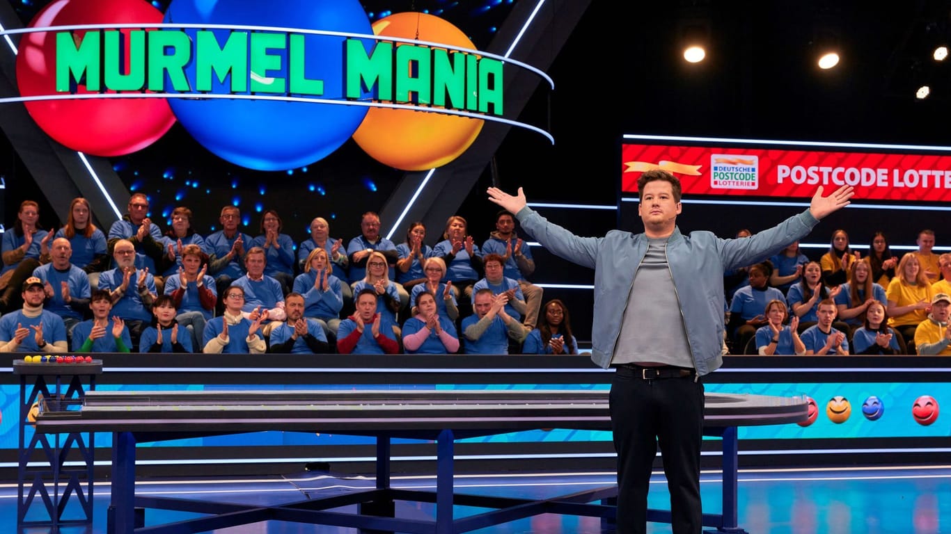 Moderator Chris Tall: Bislang moderierte er die Show "Murmel Mania".