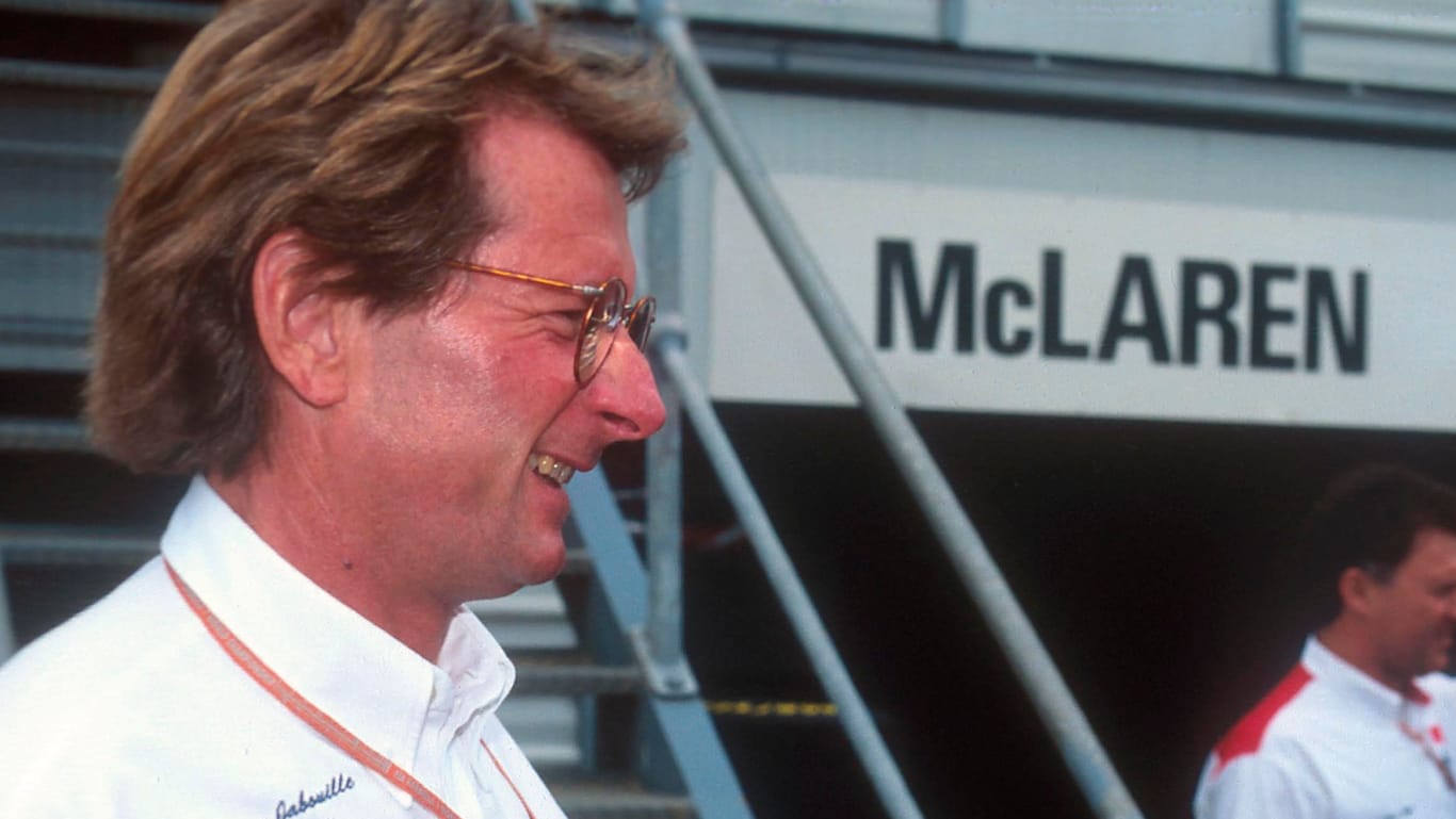 Jean-Pierre Jabouille (l.) im Jahr 1994: Nun ist der frühere Formel1-Fahrer gestorben.