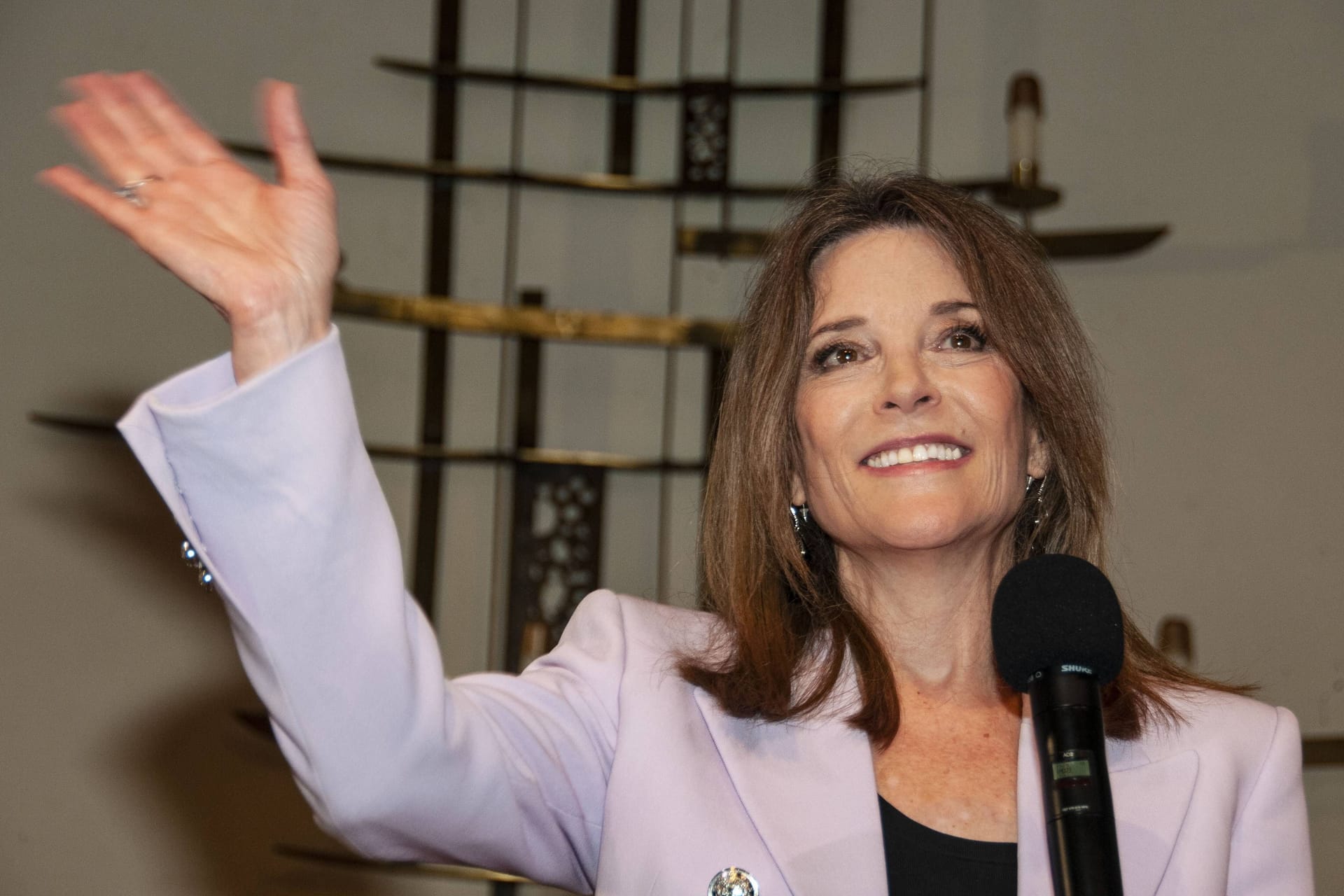 Marianne Williamson 2019: Die Bestseller-Autorin könnte demnächst ins Rennen um das Weiße Haus einsteigen.