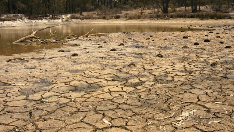 Dürre in Australien: Durch die Veränderung von Luft- und Meereszirkulation kann "El Niño" auch extreme Trockenheit bringen.