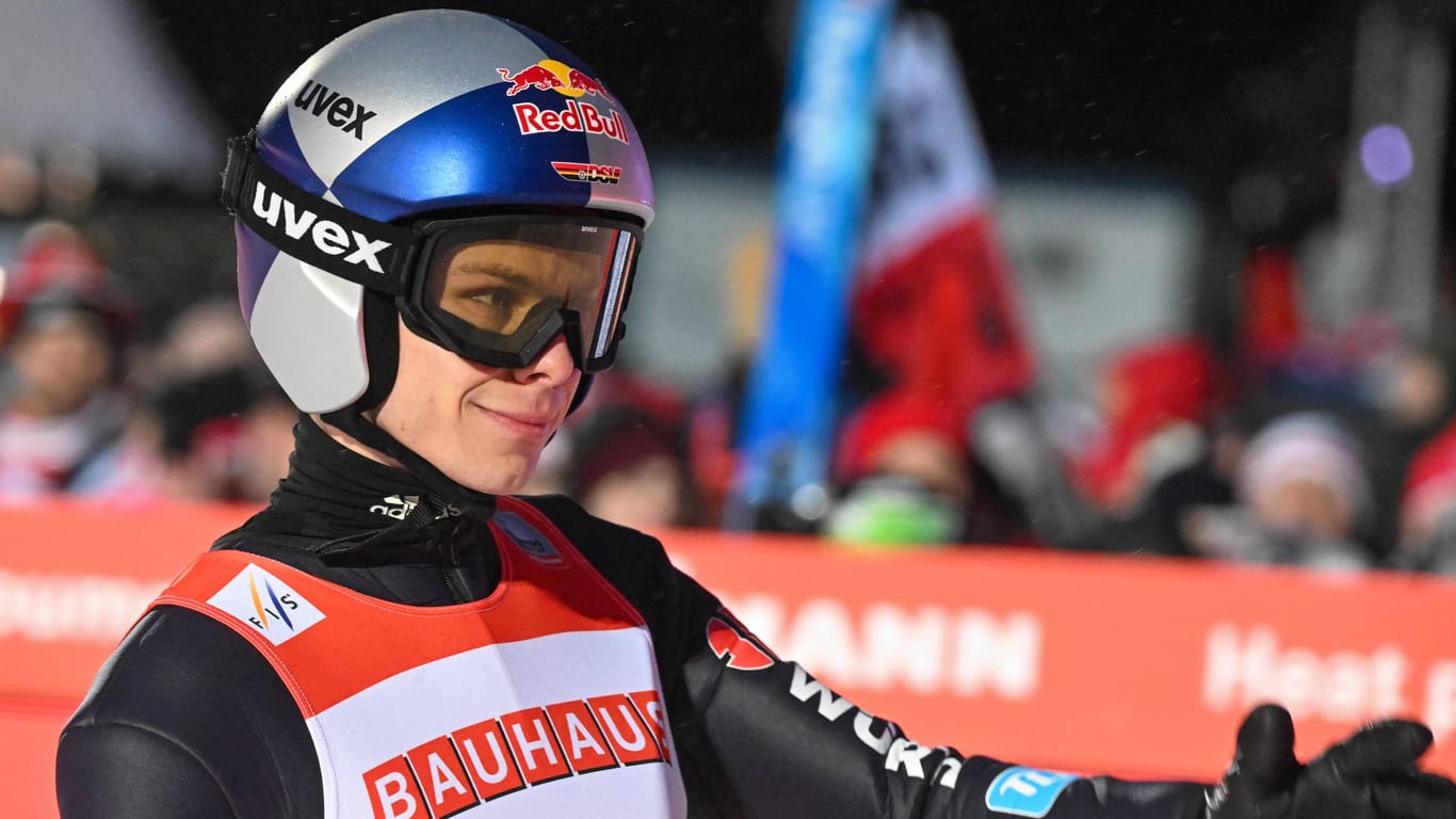 Andreas Wellinger: Er sorgt für einen Lichtblick im tristen Winter der deutschen Skispringer.