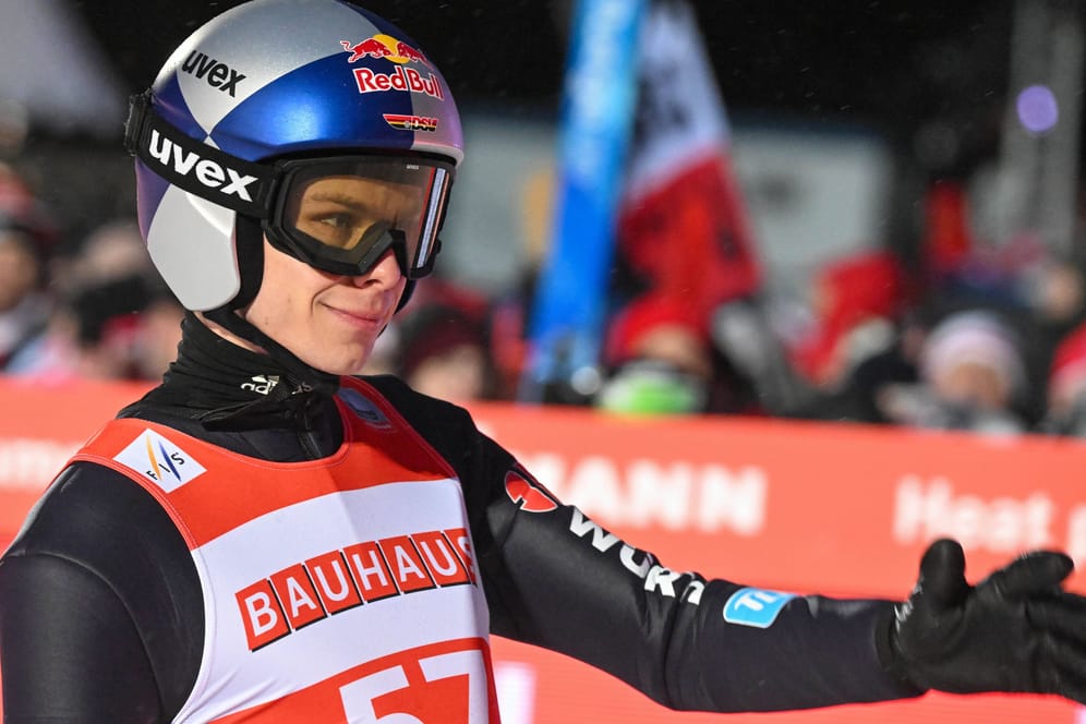 Andreas Wellinger: Er sorgt für einen Lichtblick im tristen Winter der deutschen Skispringer.