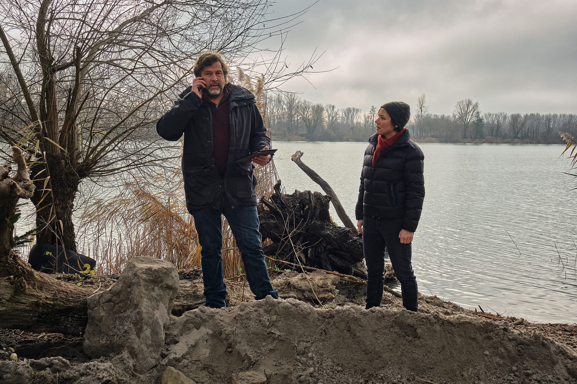 "Tatort": Franziska Tobler (Eva Löbau) und Friedemann Berg (Hans-Jochen Wagner) ermitteln am Sonntag zum zehnten Mal.