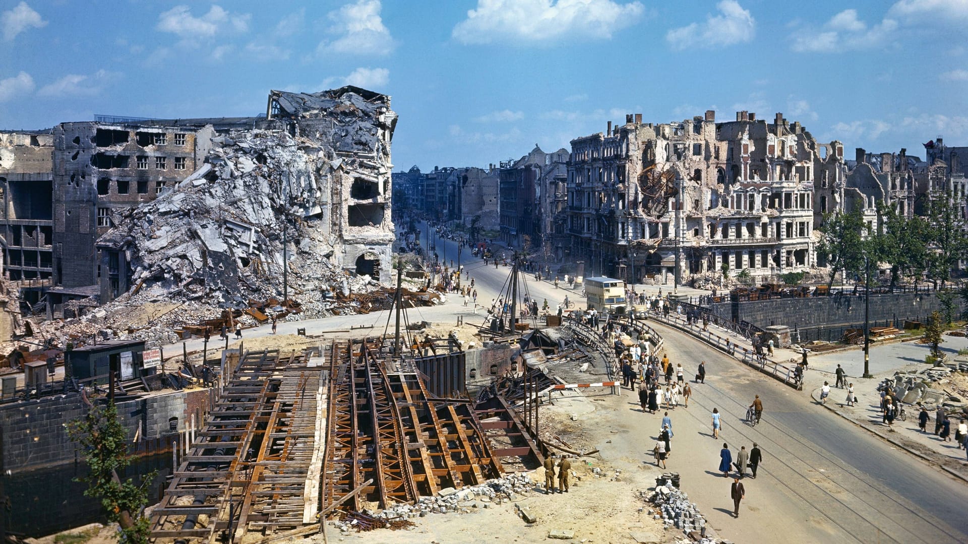 Berlin nach Kriegsende 1945.