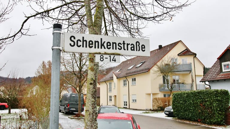 Die Schenkenstraße in Michelbach an der Bilz: In dieser Gegend wurde eines der Opfer gefunden.