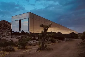 Das "unsichtbare Haus" in der kalifornischen Wüste soll verkauft werden.