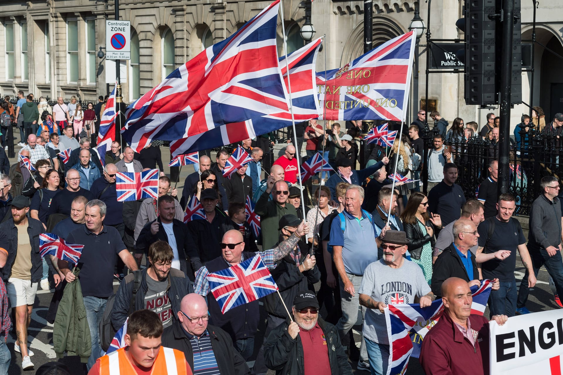 Pro-Brexit-Demonstration on London: Inzwischen ist die Mehrheit der Briten unzufrieden mit dem EU-Austritt ihres Landes.