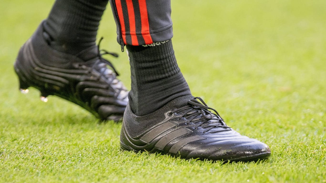 Michael Rechners Schuhe gegen den VfL Bochum.