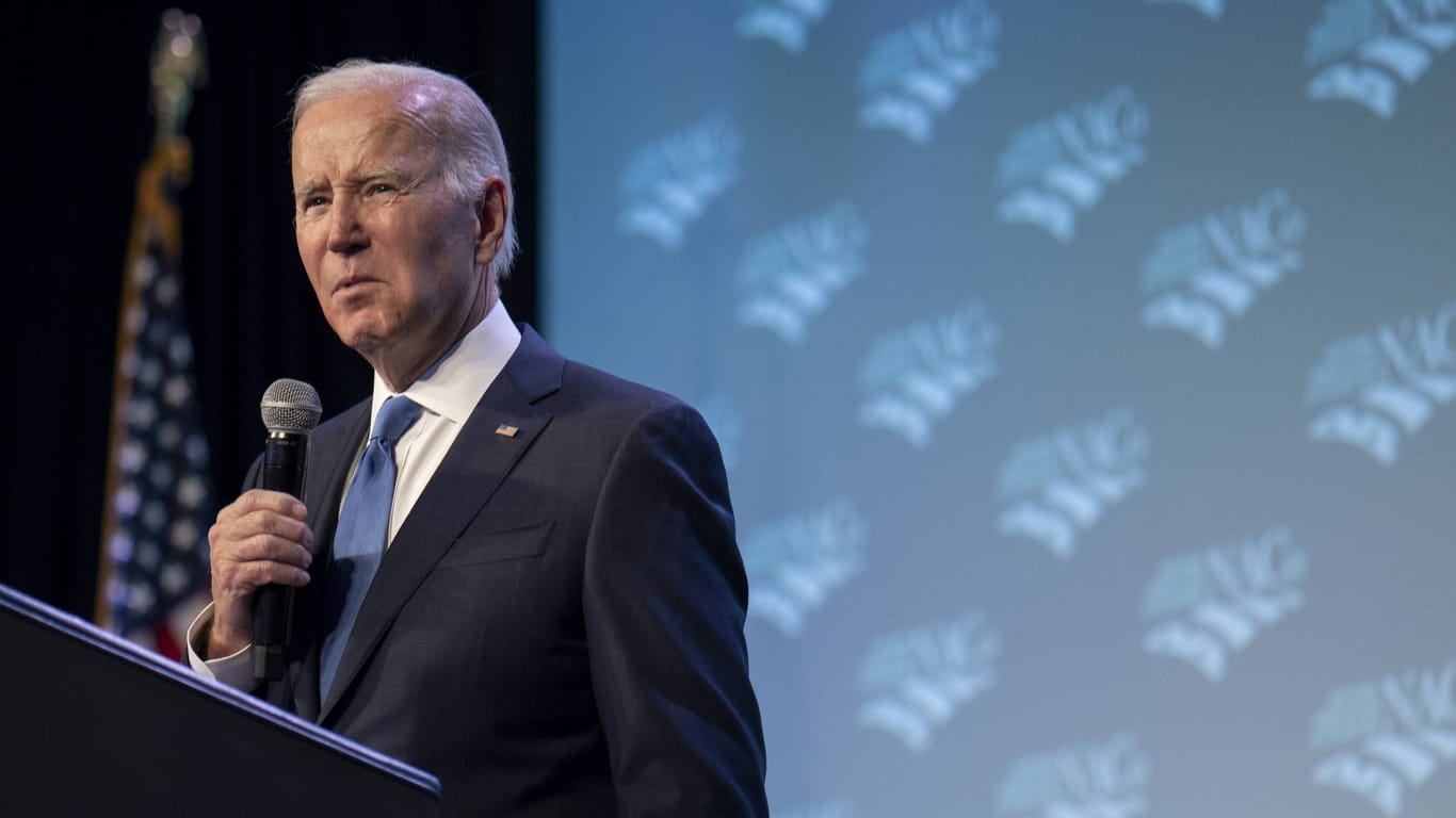 Joe Biden: Der US-Präsident hat noch nicht erklärt, ob er sich noch einmal um eine weitere Amtszeit bewerben will.