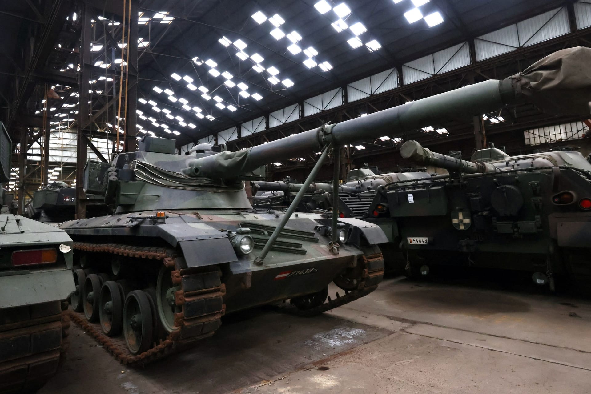 UKRAINE-CRISIS/BELGIUM-TANKS