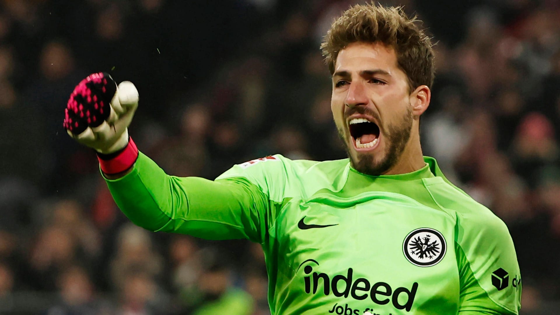 Kevin Trapp: Der Nationaltorhüter hat seinen Vertrag bei Eintracht Frankfurt bis 2026 verlängert.