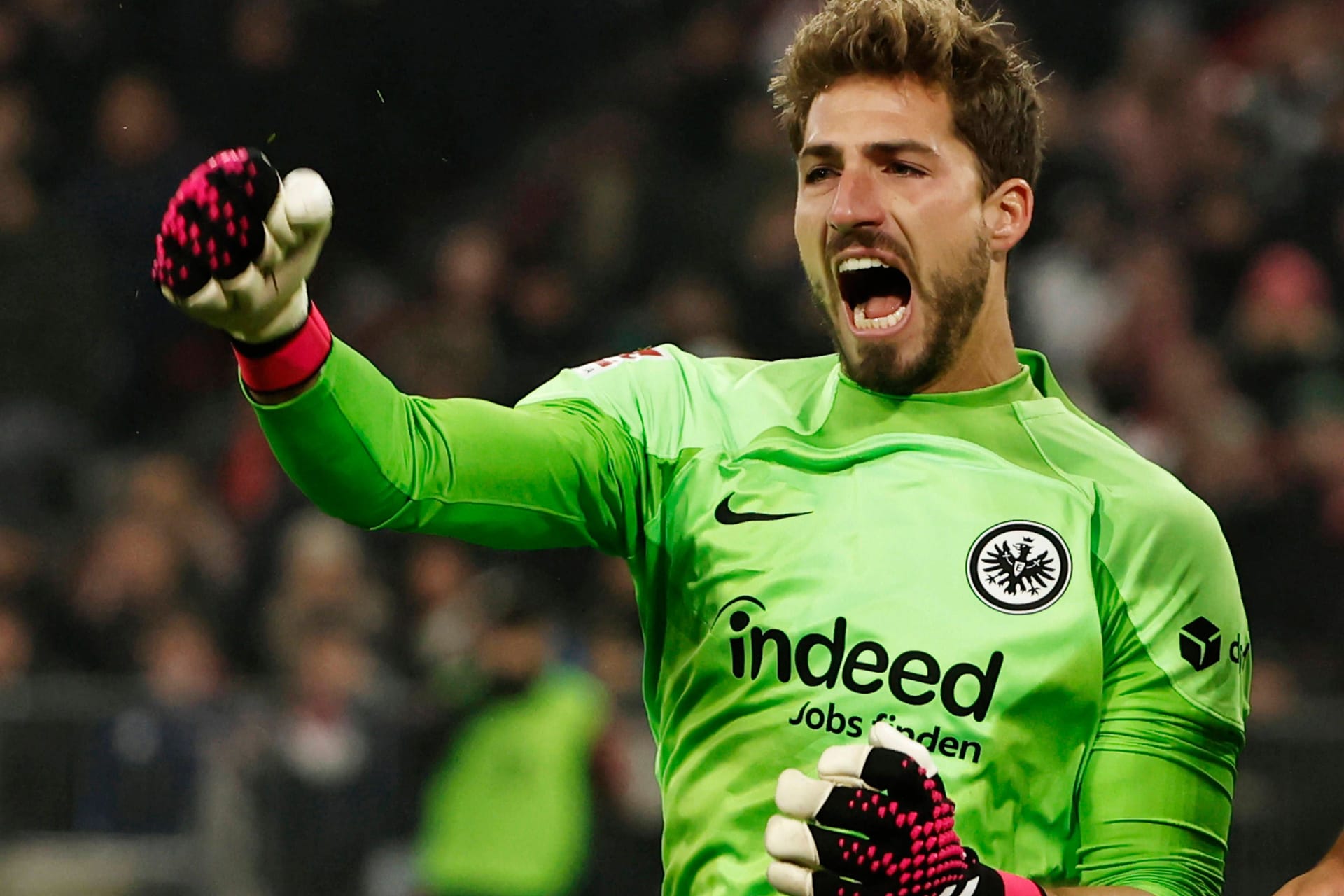 Kevin Trapp: Der Nationaltorhüter hat seinen Vertrag bei Eintracht Frankfurt bis 2026 verlängert.