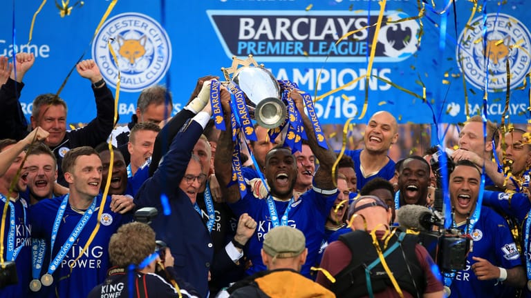 Leicester City hat sich 2016 völlig überraschend zum englischen Meister gekürt.
