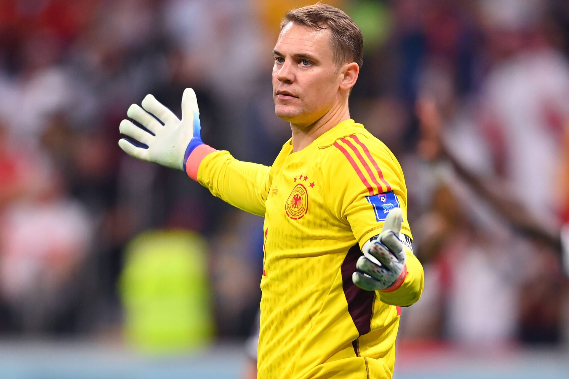 Manuel Neuer: Der Torhüter des FC Bayern fehlt seinem Team wegen eines Unterschenkelbruchs.