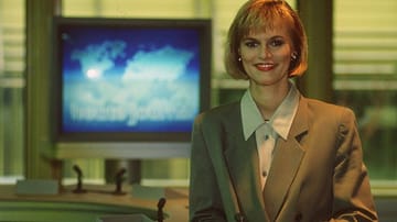 Gundula Gause 1993: In diesem Jahr begann sie als Co-Moderatorin beim "heute-journal" im ZDF.