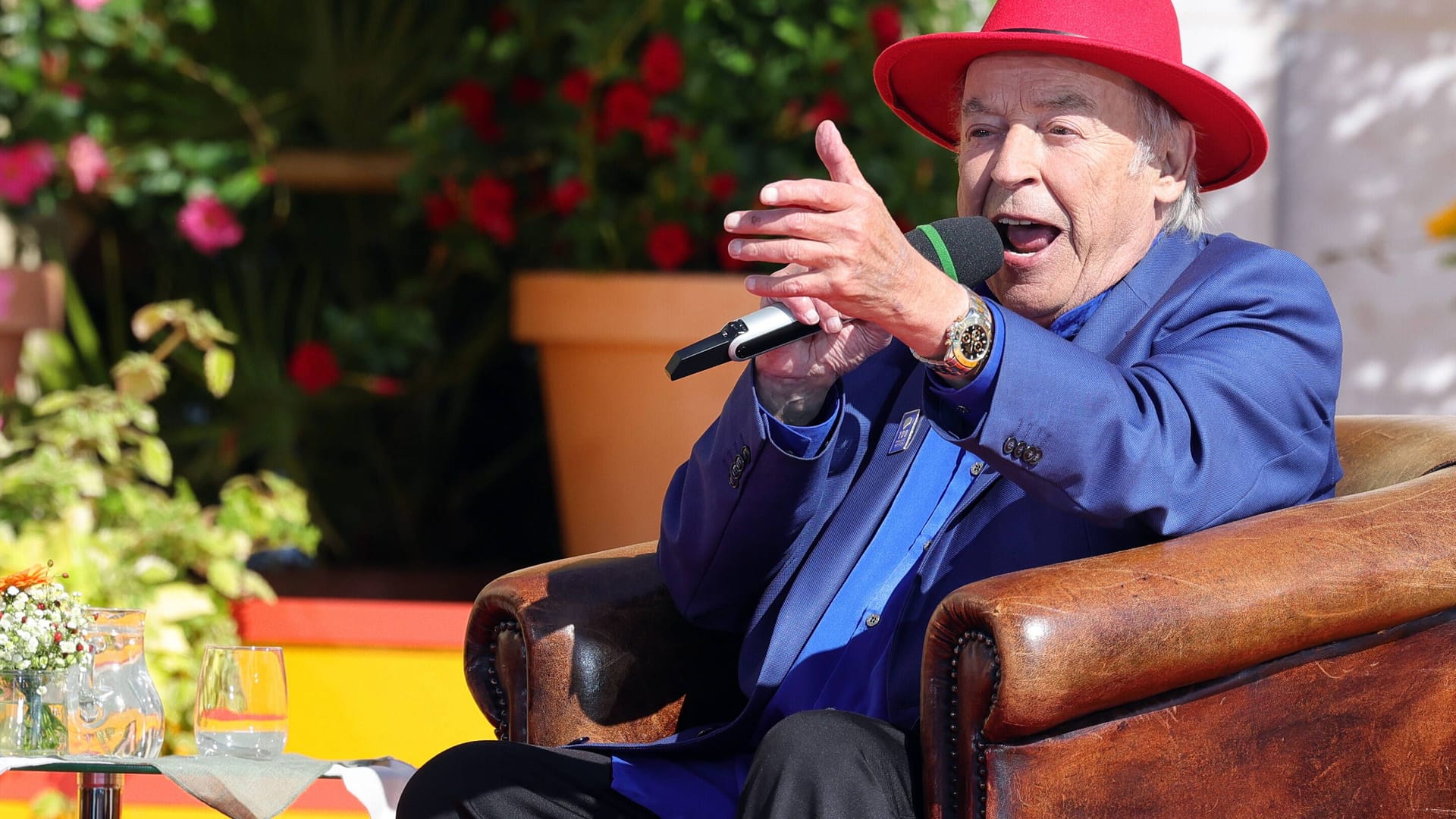 Tony Marshall im September 2021 bei "Immer wieder sonntags"