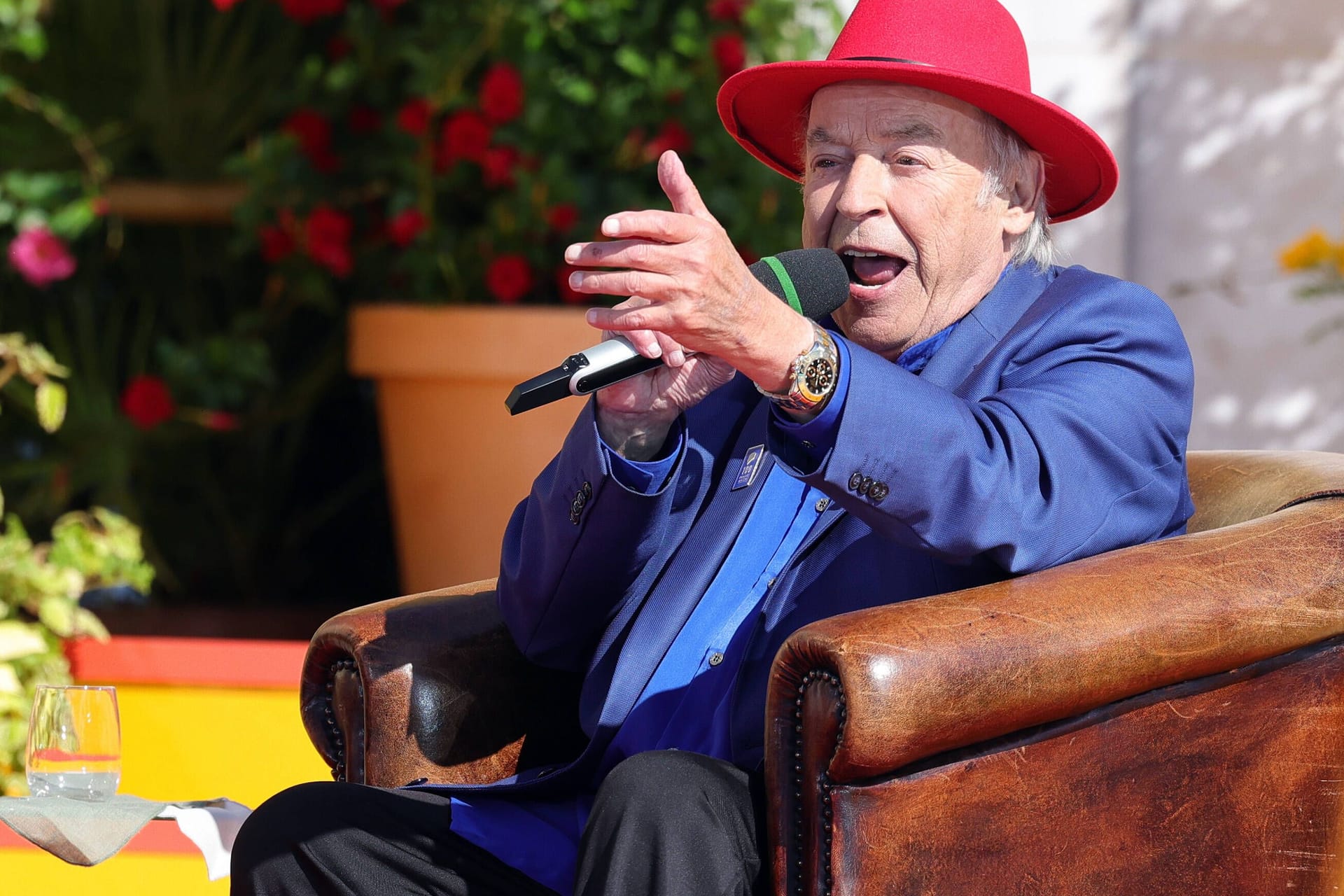 Tony Marshall im September 2021 bei "Immer wieder sonntags"