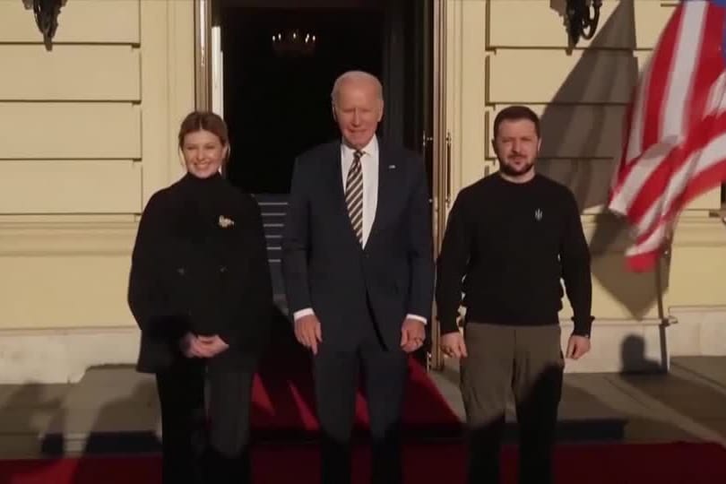 BIDEN-KIEW/BESUCH