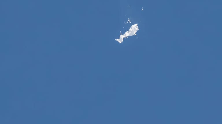Zerstörter chinesischer Überwachungs-Ballon: Ein letzter Warnschuss?