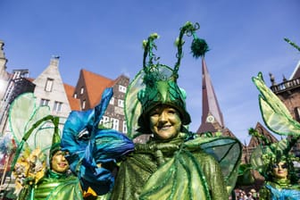 Samba-Karneval in Bremen (Archivbild): Wie wird das Wetter am Rosenmontag?