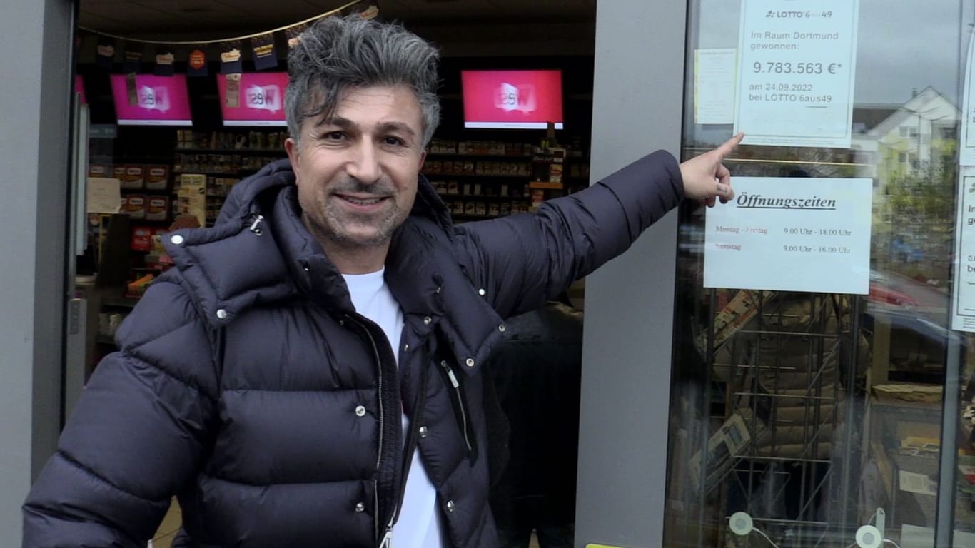 Lottokönig Kürsat Yildirim: Im September knackte der vorbestrafte Kranführer den Jackpot von rund zehn Millionen Euro.