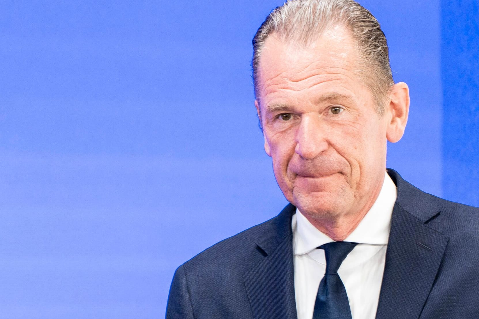 Der Vorstandsvorsitzende des Axe-Springer-Konzerns, Mathias Döpfner: Er hofft, dass viele Mitarbeiter freiwillig gehen. Der Vorstandsvorsitzende des Axe-Springer-Konzerns, Mathias Döpfner: Er hofft, dass viele Mitarbeiter freiwillig gehen.