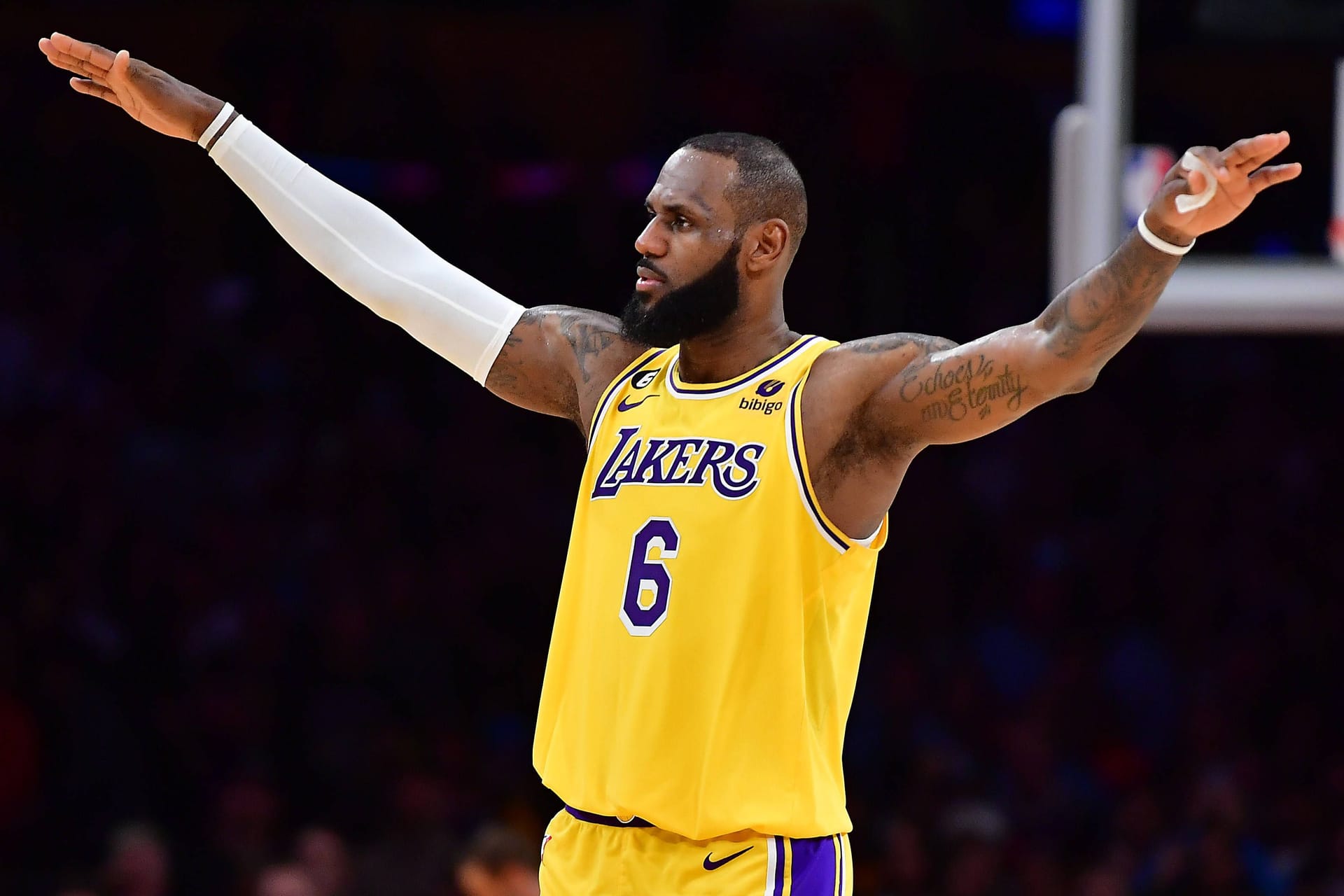 LeBron James: Der Superstar der Los Angeles Lakers hat einen Fabelrekord der NBA geknackt.